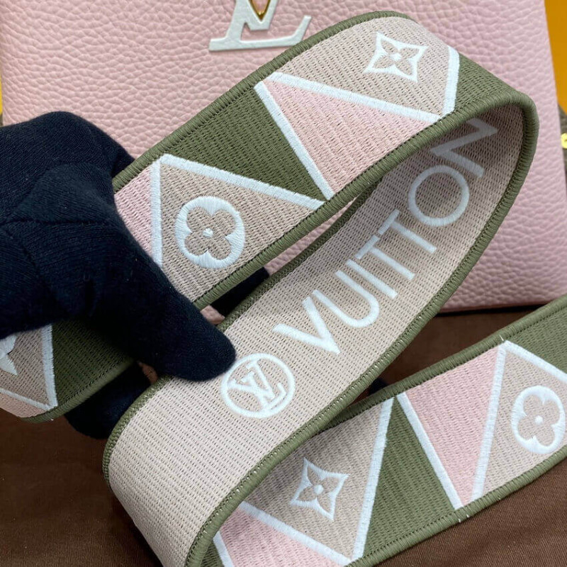 Louis Vuitton Capucines BB M59061 Rose/Beige Easybags108213